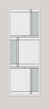 Vilano Full Lite Fiberglass Pre-Hung Door Exterior Pre-Hung Builder Supply Outlet
