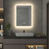 Prior Creek Evanston 20″ x 28″ LED Mirror with Bluetooth