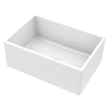 27" Fireclay Farm Single Bowl Sink