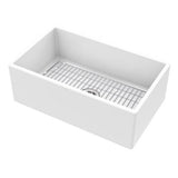 30" Fireclay Farm Single Bowl Sink