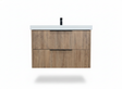 Prior Creek Oak Hanging Vanity ProCraft Chicago 30x22