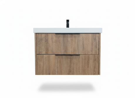 Prior Creek Oak Hanging Vanity ProCraft Chicago 30x22