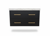 Prior Creek Matte Black Hanging Vanity 24" Vanity ProCraft Chicago