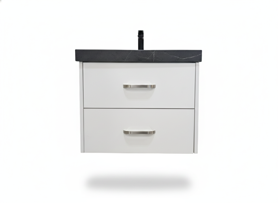 Matte White Hanging Vanity 24" Vanity ProCraft Chicago 24x22