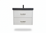 Matte White Hanging Vanity 24" Vanity ProCraft Chicago 24x22