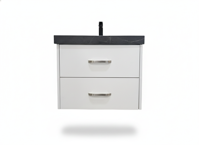 Matte White Hanging Vanity 24" Vanity ProCraft Chicago 24x22