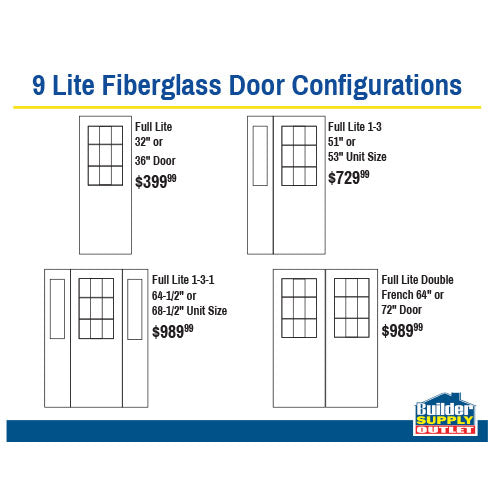 Geneva Fiberglass Door Collection