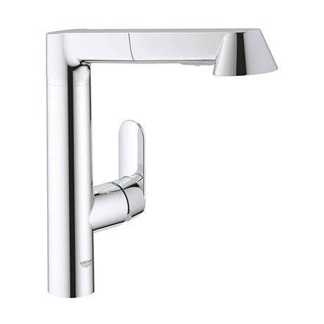 Grohe K7 Single Handle Pull-out Kitchen Faucet in Chrome Grohe