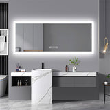 Prior Creek Hillside 60" x 24" LED Lighted Mirror