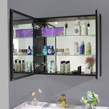 Prior Creek Bartlett 34″ x 26″ LED Lighted Medicine Cabinet