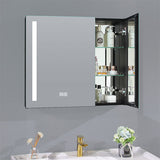 Prior Creek Bartlett 34″ x 26″ LED Lighted Medicine Cabinet