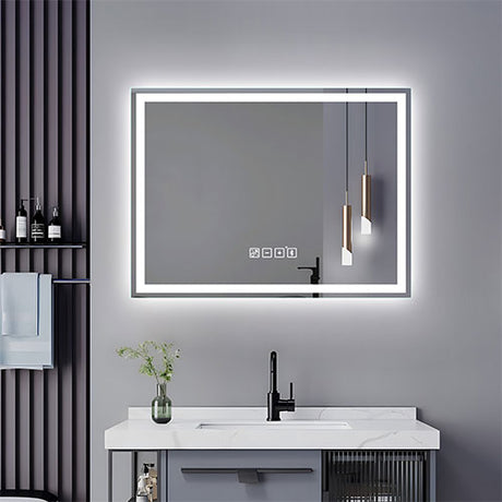 Prior Creek Wilmette 32″ x 24″ LED Mirror Prior Creek Lighted Mirror Dongguan Jitai Electronic Technology Co.,