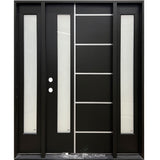 Narrow 1 Lite With Grooves Fiberglass Door Collection