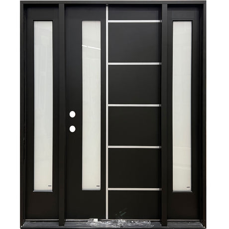 Narrow 1 Lite With Grooves Fiberglass Door Collection