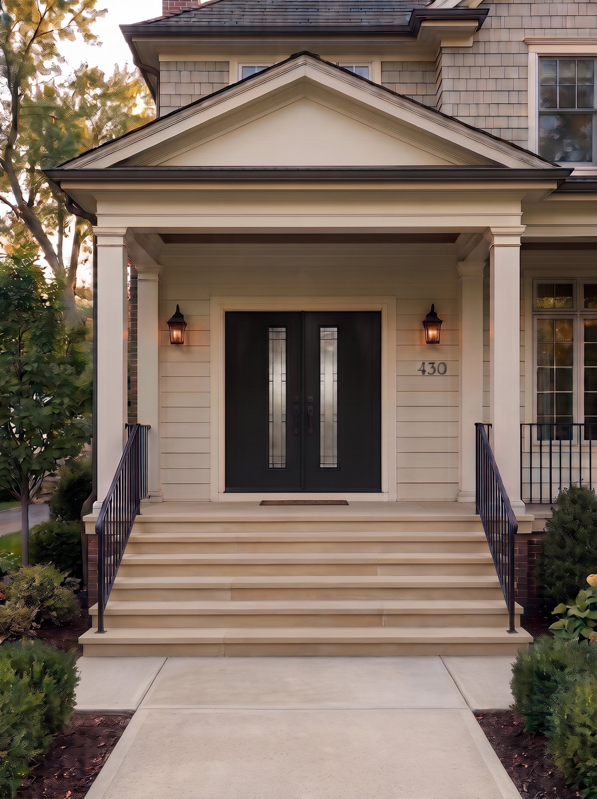 Protrait Narrow Lite Fiberglass Pre-Hung Door Exterior Pre-Hung Builder Supply Outlet