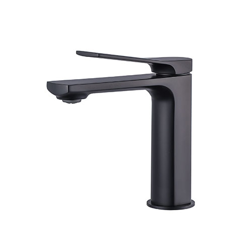 Prior Creek Riverside Single Handle Faucet in Matte Black