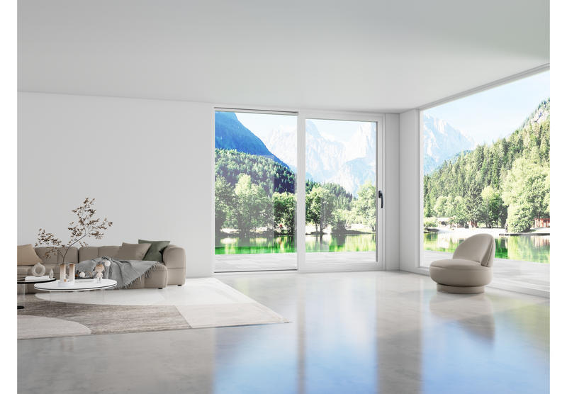 Modera uPVC Sliding Door Exterior Doors Foshan Wanjia Window and Doors Co., Ltd.