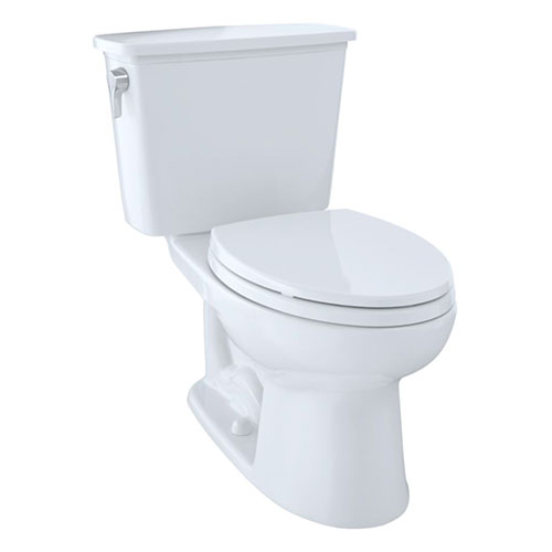 TOTO Drake Transitional Toilet Set with Elongated Bowl