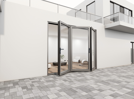Modera Aluminum Exterior Bifold Door Exterior Doors Foshan Wanjia Window and Doors Co., Ltd.