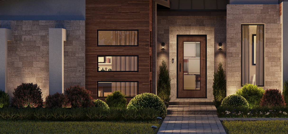 Vilano Full Lite Fiberglass Pre-Hung Door Exterior Pre-Hung Builder Supply Outlet