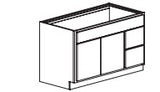 Vanity With Drawers on One Side 42" Builder Supply Outlet 2 Drawer LH