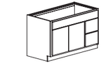 Vanity With Drawers on One Side 42" Builder Supply Outlet 2 Drawer RH