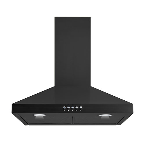 Prior Creek Black Brenton 30" Range Hood