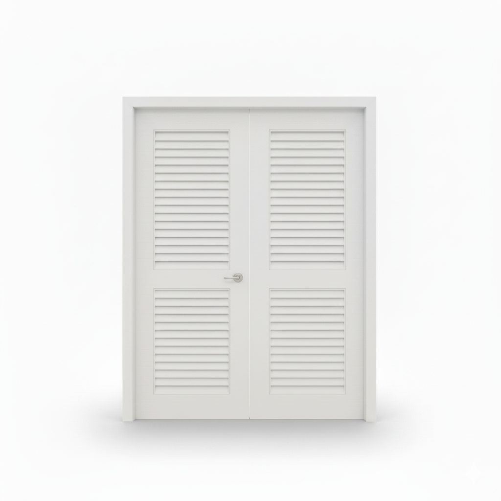 Louver Double Prehung Doors