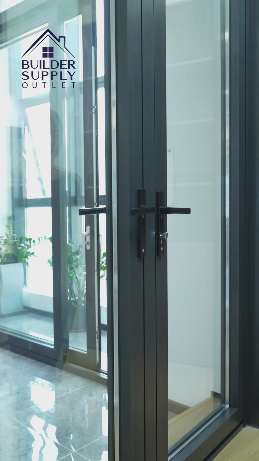 Modera Aluminum Exterior Pre-Hung Door Exterior Doors Foshan Wanjia Window and Doors Co., Ltd.