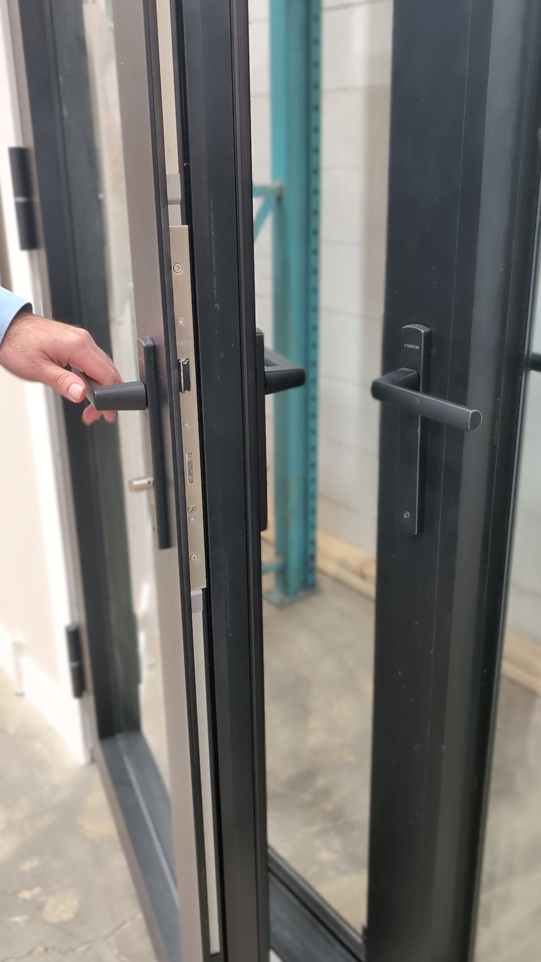 Modera Aluminum Exterior Pre-Hung Door Exterior Doors Foshan Wanjia Window and Doors Co., Ltd.