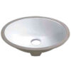 White Large Undermount Bowl