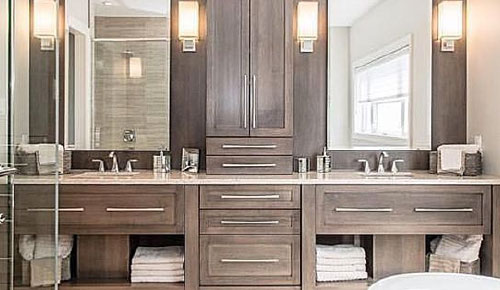 Installing A Vanity Bathroom Vanities Bath Installation Kitchen And The Edge How To Install - How To Install A Vanity In Bathroom