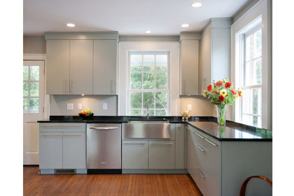 Kitchen Cabinets Shaker, Are Flat Panel Cabinets More Expensive