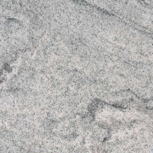 granite countertop in silver cloud finish