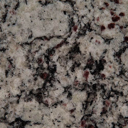 granite countertop in bianco frost finish