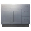 Prior Creek Kinzie 42" Shaker Vanity in Navy Blue - Image 2