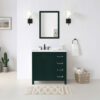 Prior Creek Astoria 36" Vanity in Green