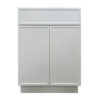 Prior Creek 24" Edgeline Shaker Vanity in White - Image 2