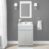 Prior Creek 24" Edgeline Shaker Vanity in White