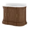 48" light oak vanity angled
